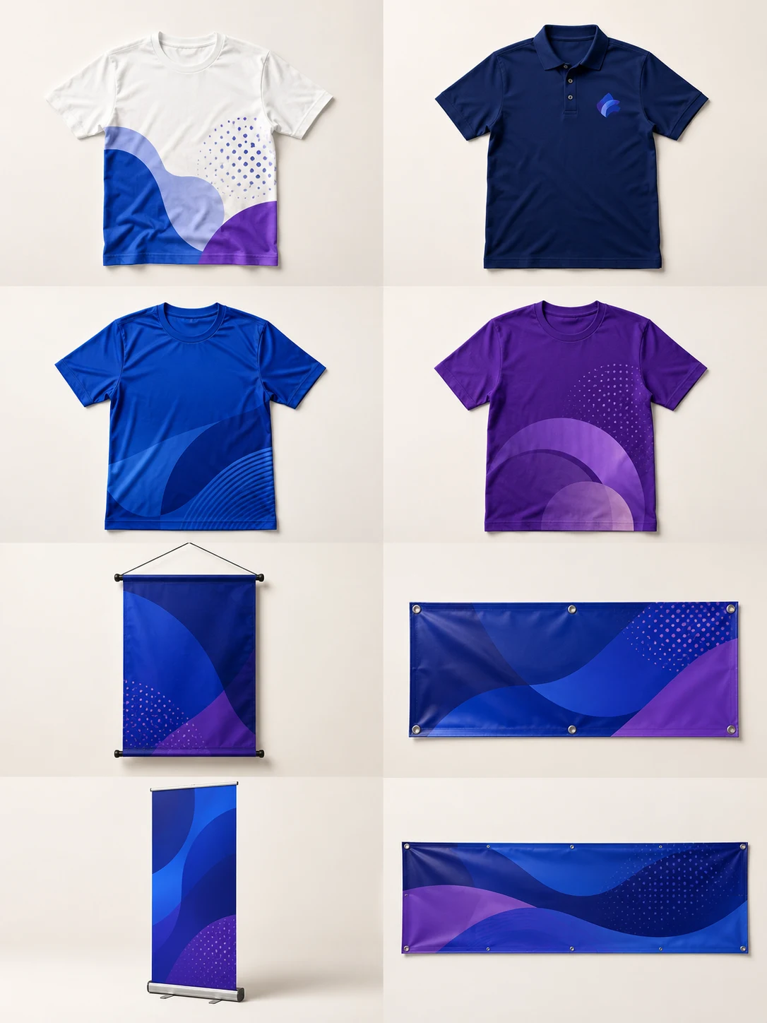 Camisas personalizadas — imagem ilustrativa gerada por IA